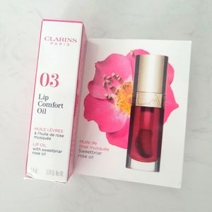 Clarins lip comfort oil in color Cherry
